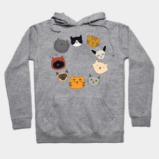 Circle of Cats Hoodie